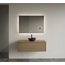 GLISS DESIGN Gliss Joa Badkamermeubel met Topblad 100cm Ash Gray 1 softclose lade