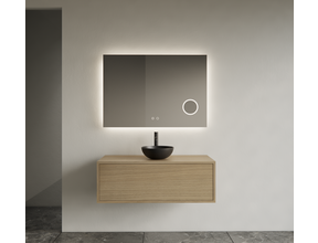 Gliss Joa Badkamermeubel met Topblad 100cm Corn Silk 1 softclose lade