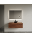 Gliss Joa Badkamermeubel met Topblad 100cm Walnut 1 softclose lade