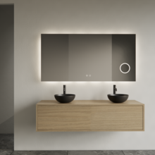 Gliss Joa Badkamermeubel met Topblad 120cm Corn Silk 1 softclose lade