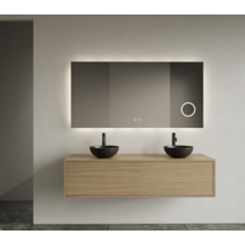 Gliss Joa Badkamermeubel met Topblad 120cm Corn Silk 1 softclose lade