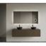 GLISS DESIGN Gliss Joa Badkamermeubel met Topblad 120cm Charcoal 1 softclose lade
