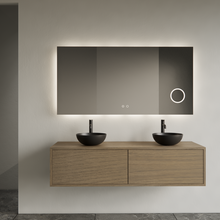 Gliss Joa Badkamermeubel met Topblad 120cm Ash Gray 2 softclose lades