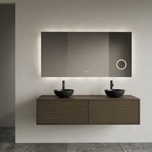 Gliss Joa Badkamermeubel met Topblad 120cm Charcoal 2 soft-close lades