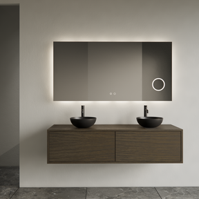 Gliss Joa Badkamermeubel met Topblad 120cm Charcoal 2 soft-close lades