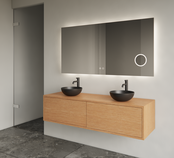 Gliss Joa Badkamermeubel met Topblad 120cm Pure 2 soft-close lades Gliss Joa Badkamermeubel met Topblad 120cm Pure 2 soft-close lades