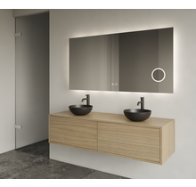 Gliss Joa Badkamermeubel met Topblad 140cm Corn Silk 2 soft-close lades