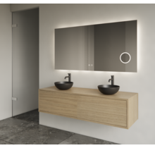 Gliss Joa Badkamermeubel met Topblad 140cm Corn Silk 1 soft-close lade