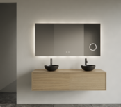 Gliss Joa Badkamermeubel met Topblad 140cm Corn Silk 1 soft-close lade