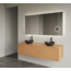 GLISS DESIGN Gliss Joa Badkamermeubel met Topblad 140cm Pure 1 soft-close lade