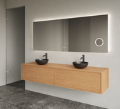 Gliss Joa Badkamermeubel met Topblad 160cm Pure 2 soft-close lades