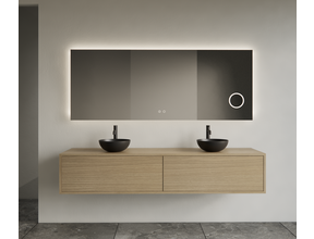 Gliss Joa Badkamermeubel met Topblad 160cm Corn Silk 2 soft-close lades