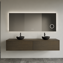 Gliss Joa Badkamermeubel met Topblad 160cm Charcoal 2 soft-close lades