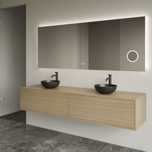 Gliss Joa Badkamermeubel met Topblad 180cm Corn Silk 2 soft-close lades