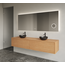 GLISS DESIGN Gliss Joa Badkamermeubel met Topblad 180cm Pure 2 soft-close lades