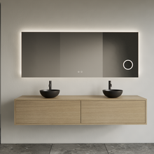 Gliss Joa Badkamermeubel met Topblad 200cm Corn Silk 2 soft-close lades