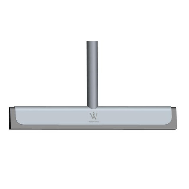 Vloerwisser Geborsteld Staal 120cm⎢Wiesbaden Luxe Douchewisser met ophanging - 20.3911 Vloerwisser Geborsteld Staal 120cm⎢Wiesbaden Luxe Douchewisser met ophanging - 20.3911