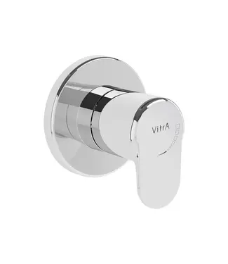 VITRA Inbouw stopkraan - Bidetkraan Vitra Root Chroom incl Inbouwdeel