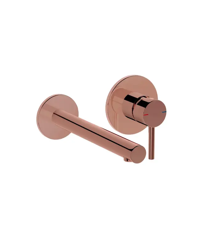 Inbouw wastafelkraan Vitra Origin Rose Koper eenhendel