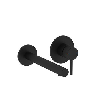 VITRA Inbouw wastafelkraan Vitra Origin Mat Zwart eenhendel