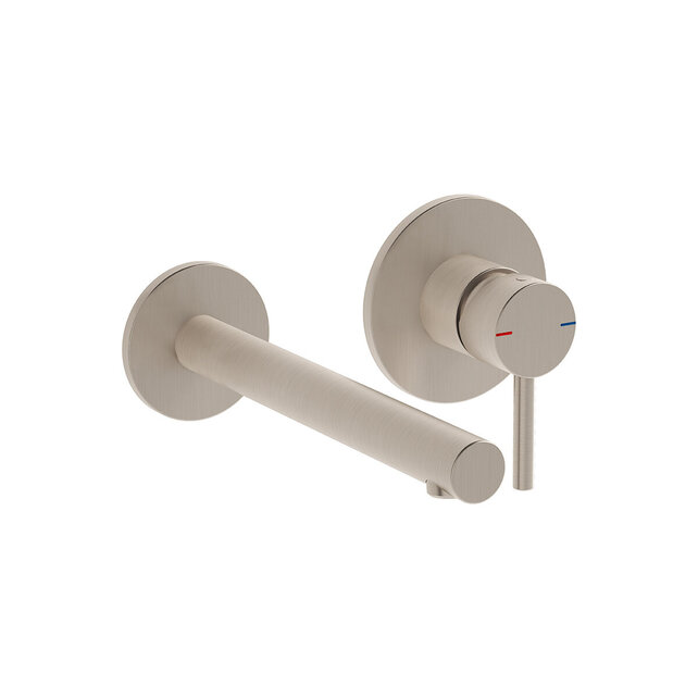 Inbouw wastafelkraan Vitra Origin Geborsteld Nikkel eenhendel