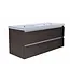 Wiesbaden Wastafelonderkast 120cm Houtnerf Grijs⎢Wiesbaden Vision⎢onderkast met 4 laden - 38.3908