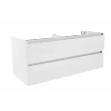 Wastafelonderkast 120cm Glans Wit⎢Wiesbaden Vision⎢onderkast met 4 laden - 38.3903