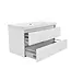 Wiesbaden Wastafelonderkast 100cm Glans Wit⎢Wiesbaden Vision⎢onderkast met 2 laden - 38.3902