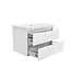 Wastafelonderkast 80cm Glans Wit⎢Wiesbaden Vision⎢onderkast met 2 laden - 38.3901