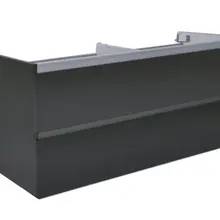 Wastafelonderkast 120cm Glans Grijs⎢Wiesbaden Vision⎢onderkast met 4 laden - 38.3913