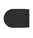 Hangtoilet Pro-Pack Mat Zwart Randloos incl. Toiletbril