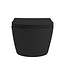 Hangtoilet Pro-Pack Mat Zwart Randloos incl. Toiletbril