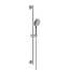 Wiesbaden Douchestang Set Rain Chroom glijstang 75cm met handdouche en Doucheslang - 29.3883