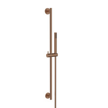 Douchestang Set Rain Geborsteld brons koper glijstang 75cm met staaf handdouche en Doucheslang - 29.3897