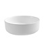 Opbouw Waskom Aloni Loop Rond Glans Wit - Keramsich 35x35x12cm