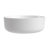 Opbouw Waskom Aloni Loop Rond Glans Wit - Keramsich 35x35x12cm