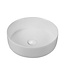 Opbouw Waskom Aloni Loop Rond Glans Wit - Keramsich 35x35x12cm