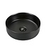 Opbouw Waskom Aloni Loop Rond Mat Zwart - Keramsich 35x35x12cm