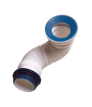 ALONI Wc aansluitstuk Recht Flexibel - 90° Aansluiting Conisch Ø90-110