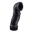ALONI Wc Wand aansluitbocht Flexibel - 90° Aansluiting Conisch Ø90-110 - 66cm