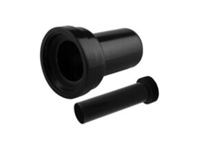 Aansluitset Hagend toilet met AAN & AFVOER buis - Ø90/Ø45