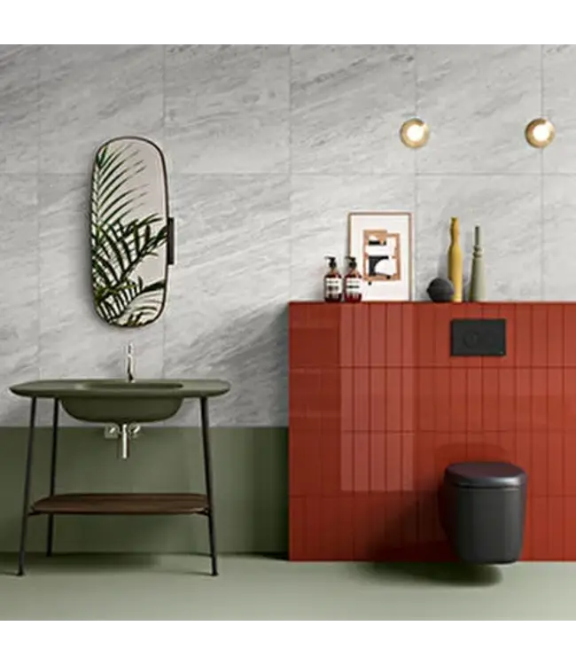 Vloertegel - Wandtegel 60x120  Marmerlook Grijs⎢Vitra MarmoMix