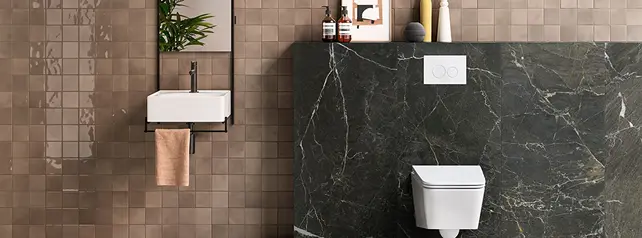 Vloertegel - Wandtegel 60x120  Marmerlook Zwart⎢Vitra MarmoMix