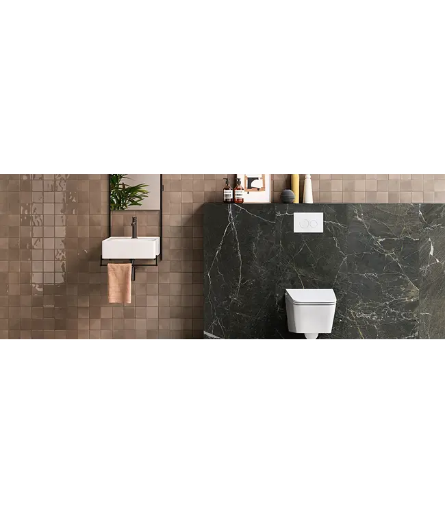 Vloertegel - Wandtegel 60x120  Marmerlook Zwart⎢Vitra MarmoMix