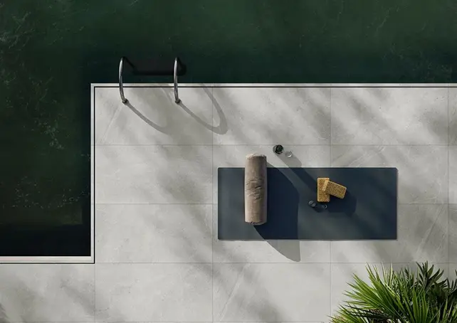 Vloertegel - Wandtegel 60x120  Light Creme⎢Vitra Ardesia Stone R10B