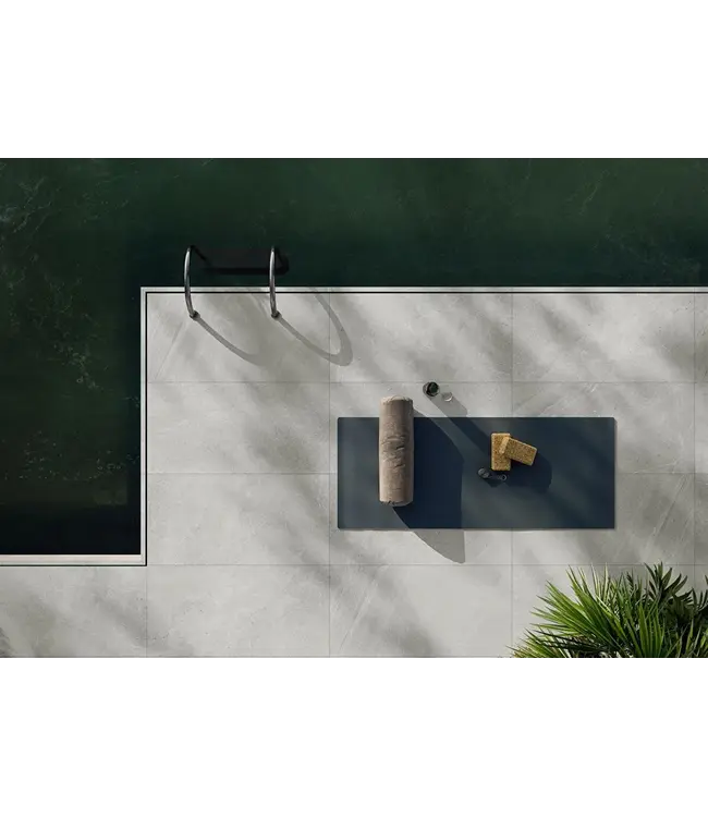 Vloertegel - Wandtegel 60x120  Light Creme⎢Vitra Ardesia Stone R10B