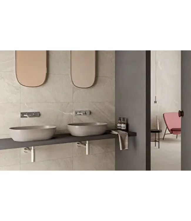 Vloertegel - Wandtegel Marmerlook 60x120 Beige⎢Vitra Cardostone R10A