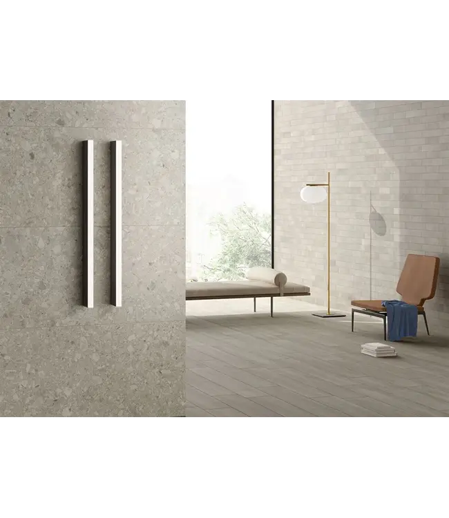 Vloertegel - Wandtegel 60x120 Natuursteenlook Licht Grijs⎢Vitra Ceppostone R9
