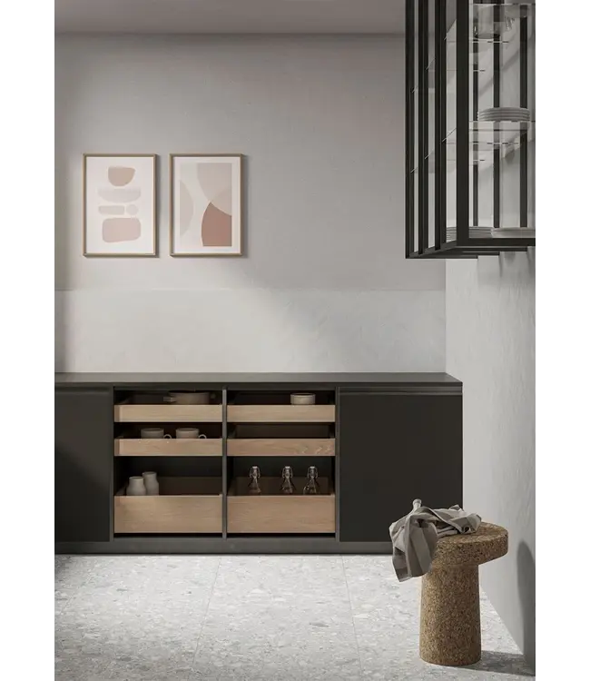 Vloertegel - Wandtegel 60x120 Natuursteenlook Licht Grijs⎢Vitra Ceppostone R9