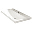 Wiesbaden Ondiep Wastafel Wiesbaden Flag - 100x36x4 cm - met 1 kraangat K